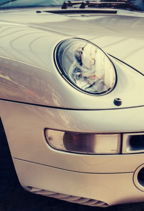 Närbild Porsche 911