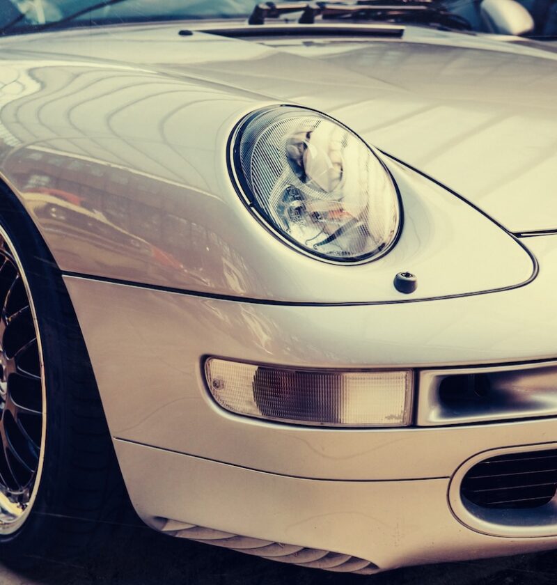 Närbild Porsche 911